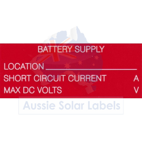 Battery Supply with
  Location Amps  Volts SKU:0199