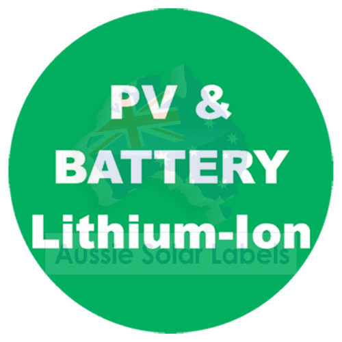 PV & Battery Lithium-Ion 100mm Dia  (Traffolyte) SKU:0071