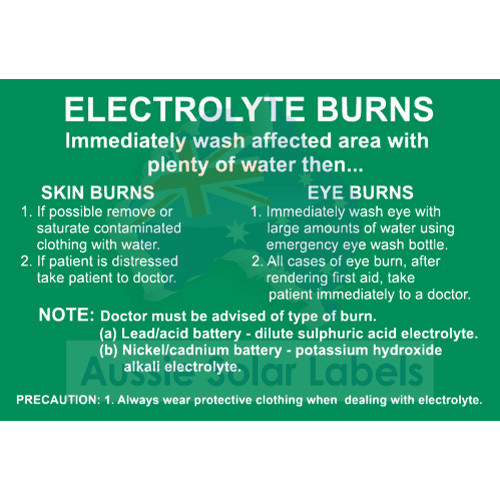 Electrolyte Burns SKU:0142