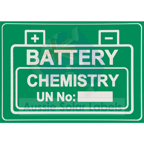 Battery Chemistry UN No: SKU:0207